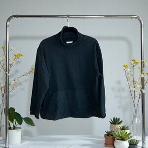 Neiman Marcus Exclusive Black Roll Neck Sweater Size Small